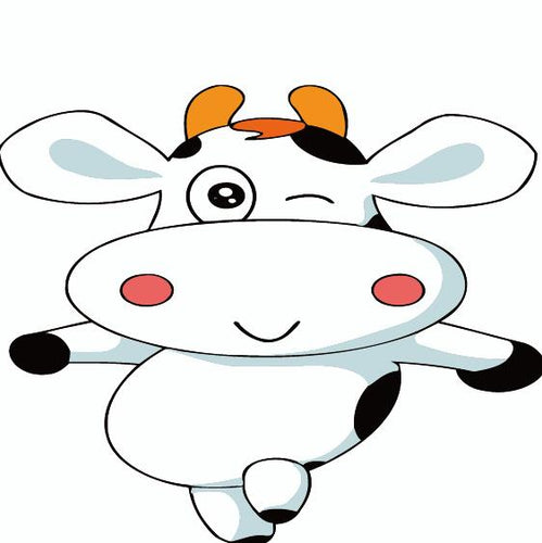 Peinture par numéros Enfants | Vache Cool | Figured'Art