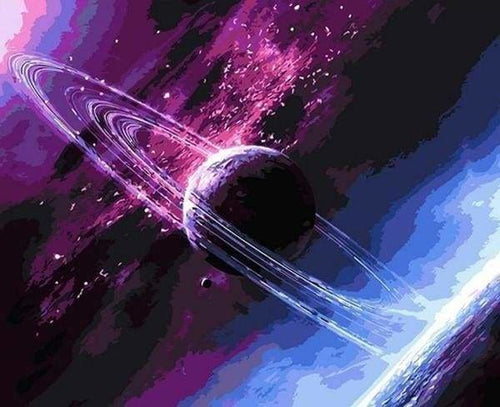 peinture par numéros | Planète | intermédiaire paysages | FiguredArt