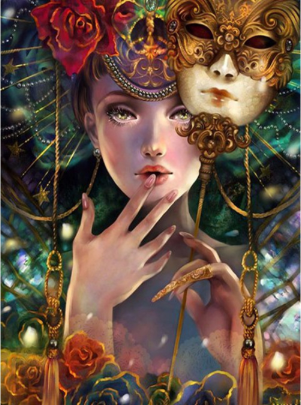 peinture par numéros | Portrait féerique | Complexe, portrait | FiguredArt