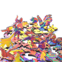 Charger l&#39;image dans la galerie, Puzzle 2D en Bois - Papillon Vibrant