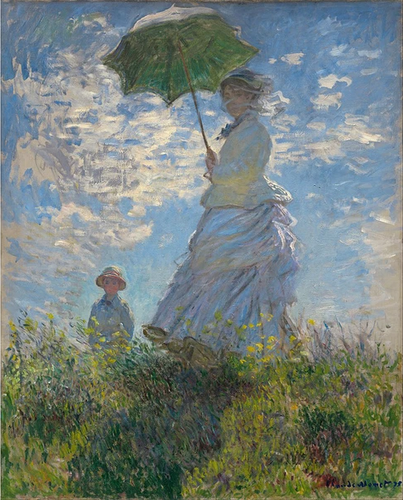 peinture par numéros | Reflet de Parasol | Complexe, portrait | FiguredArt