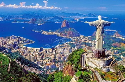 peinture par numéros | Rio de Janeiro au Brésil | Complexe, paysages, ville | FiguredArt