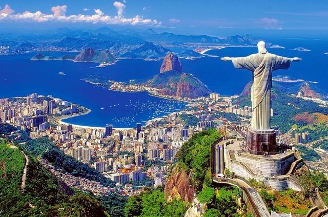 peinture par numéros | Rio de Janeiro au Brésil | Complexe, paysages, ville | FiguredArt