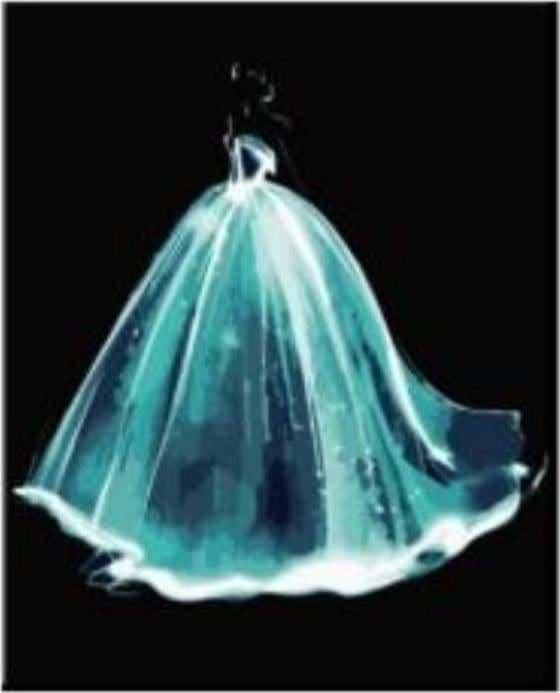 peinture par numéros | Robe de Mariée cristaline | facile romantique | FiguredArt