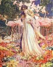 Charger l&#39;image dans la galerie, peinture par numéros | Romantisme et Flamants Roses | animaux, Complexe, flamants roses, oiseaux, romantique | FiguredArt