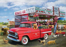 Charger l&#39;image dans la galerie, peinture par numéros | Route 66 | complexe vintage voitures et motos | FiguredArt