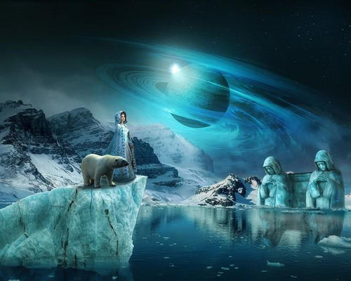peinture par numéros | Saturne et Romance | animaux, Complexe, paysages | FiguredArt