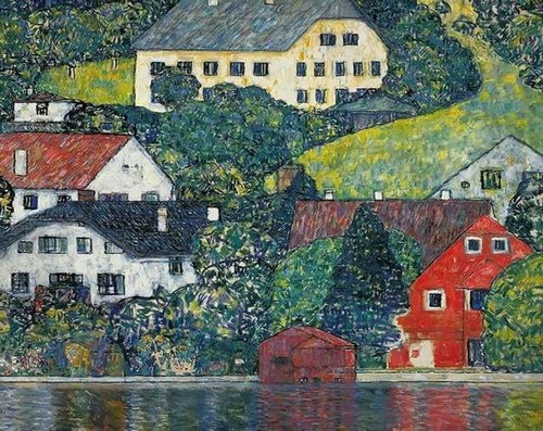 peinture par numéros | Souvenirs de Village | complexe paysages | FiguredArt