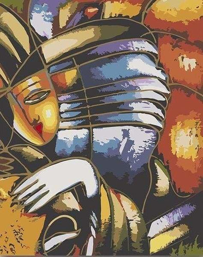 peinture par numéros | Timidité | intermédiaire reproduction romantique | FiguredArt