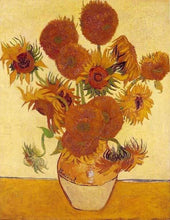 Charger l&#39;image dans la galerie, peinture par numéros | Tournesols de Van Gogh | complexe fleurs reproduction van gogh | FiguredArt