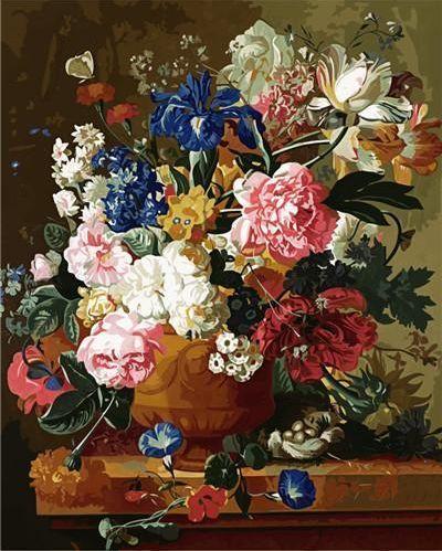 peinture par numéros | Toutes les Fleurs | Complexe, fleurs | FiguredArt