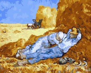 peinture par numéros | Van Gogh Champ | facile reproduction van gogh | FiguredArt