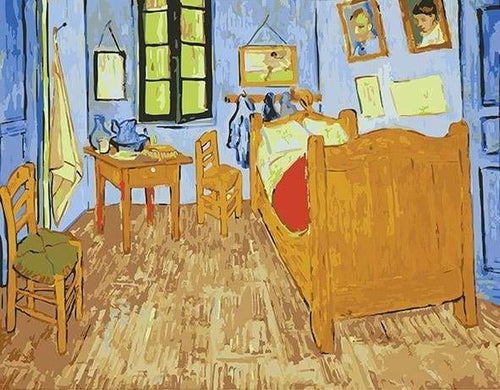 peinture par numéros | Van Gogh Maison | intermédiaire reproduction van gogh | FiguredArt