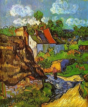 Charger l&#39;image dans la galerie, peinture par numéros | Van Gogh - Maison Oise | complexe paysages reproduction van gogh | FiguredArt