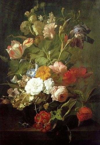 peinture par numéros | Vase avec des Fleurs | complexe fleurs | FiguredArt