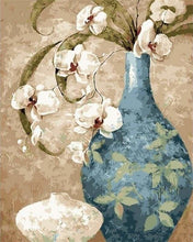 Charger l&#39;image dans la galerie, peinture par numéros | Vases Précieux | fleurs intermédiaire | FiguredArt