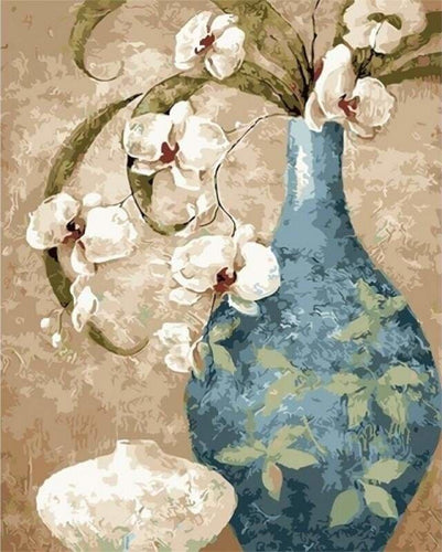 peinture par numéros | Vases Précieux | fleurs intermédiaire | FiguredArt