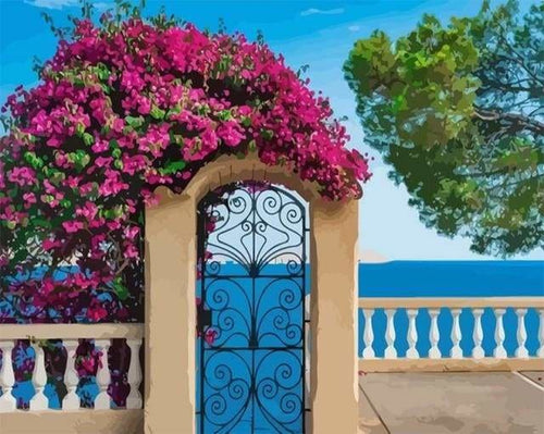 peinture par numéros | Vue sur Mer | intermédiaire paysages | FiguredArt